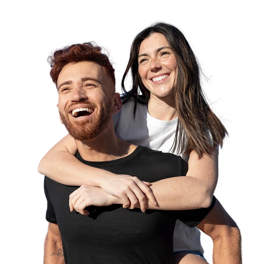 happy couple