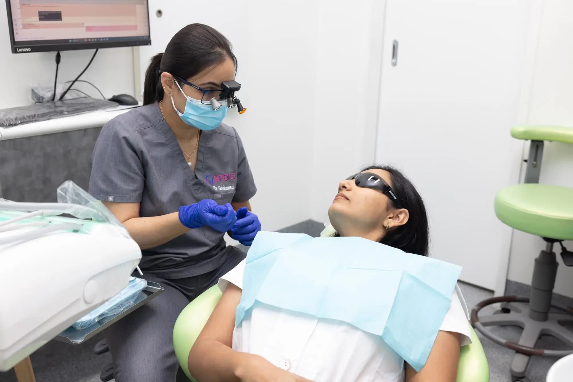 Detailed facial and dental photography for treatment planning