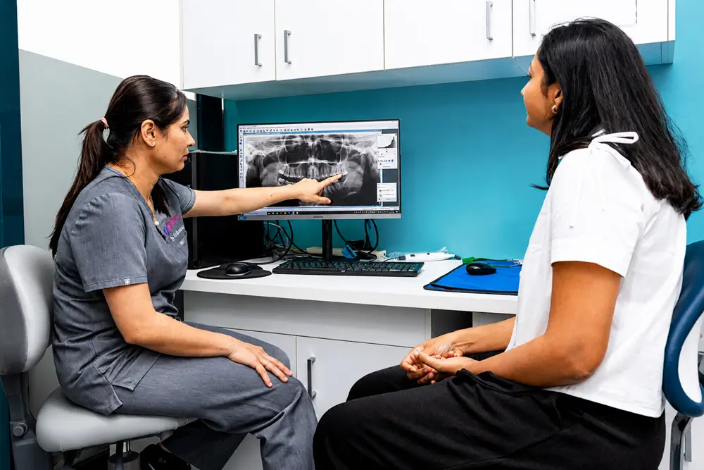 DR Grishma dental xray consultation
