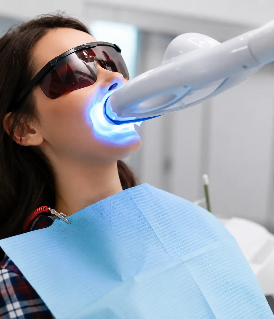 in chair teeth whitening treatment