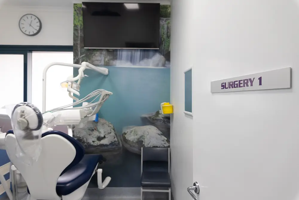 Modern dental treatment room at Southside Friendly Dental Care