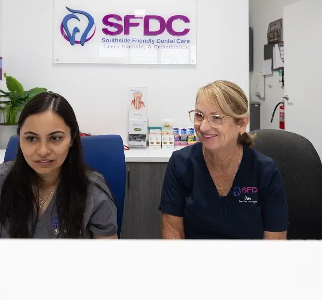 Southside Friendly Dental Care staff assisting patients with dental payment options